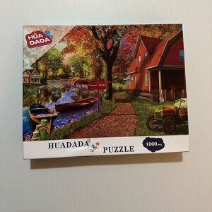 1000 Piece Puzzle - Autumn Village
